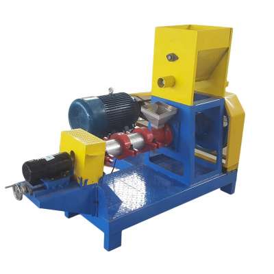 Hot selling mini DGP50 fish feed making machine floating fish feed extruder