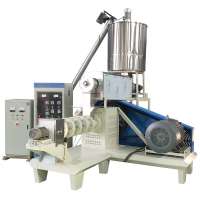 Factory price best selling bird feed extruder line for sale animal pet fish dog food extruder