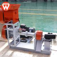 Strongwin dependable performance sinking fish and floating fish feed extruder machinery